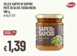 Famila Superstore Saper di Sapori Paté di Olive verdi offerta