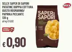 Famila Superstore Saper di sapori patatine doppia cottura offerta