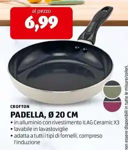 ALDI CROFTON PADELLA, Ø 20 CM offerta