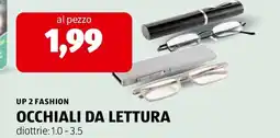 ALDI UP 2 FASHION OCCHIALI DA LETTURA offerta