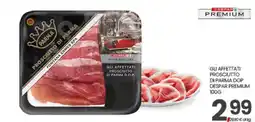 Eurospar GLI AFFETTATI PROSCIUTTO DI PARMA DOP DESPAR PREMIUM 100G offerta