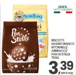 Eurospar BISCOTTI MULINO BIANCO RITORNELLI/ ABBRACCI/ PAN DI STELLE offerta