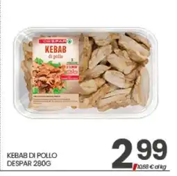 Eurospar Kebab di pollo offerta