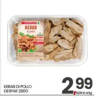 Eurospar Kebab di pollo offerta