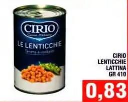 Bitar Cirio le lenticchie offerta