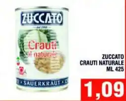 Bitar Zuccato crauti al naturale offerta