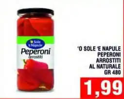 Bitar O Sole e Napule Peperoni arrostiti offerta