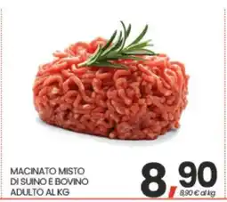 Eurospar MACINATO MISTO DI SUINO E BOVINO ADULTO AL KG offerta