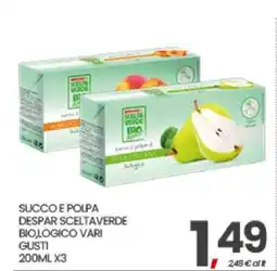 Eurospar SUCCO E POLPA DESPAR SCELTAVERDE offerta