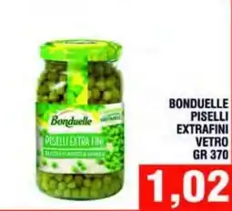 Bitar Bonduelle piselli extra fini offerta