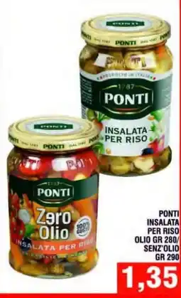 Bitar Ponti insalata per riso olio/senz'olio offerta