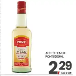 Eurospar ACETO DI MELE PONTI 500ML offerta