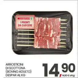 Eurospar ARROSTICINI DI SCOTTONA (BOVINO ADULTO) offerta