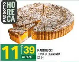 Tutto Risparmio Cash&Carry Torta della nonna Martinucci offerta