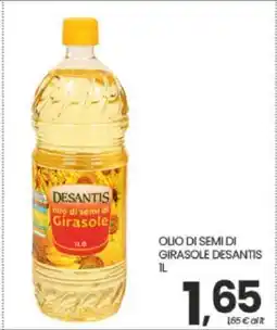 Eurospar OLIO DI SEMI DI GIRASOLE DESANTIS 1L offerta