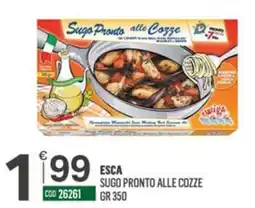 Tutto Risparmio Cash&Carry Sugo pronto alle cozze offerta