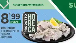 Tutto Risparmio Cash&Carry Anelli e ciuffi di calamaro pulito Patagonia offerta
