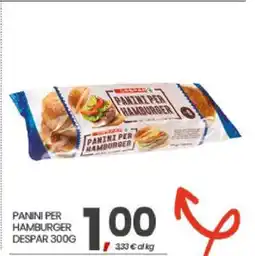 Eurospar PANINI PER HAMBURGER DESPAR 300G offerta
