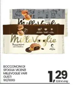 Eurospar BOCCONCINI DI SFOGLIA VICENZI offerta