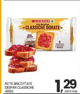 Eurospar FETTE BISCOTTATE DESPAR CLASSICHE offerta