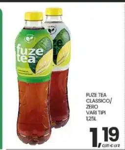 Eurospar FUZE TEA CLASSICO/ZERO offerta