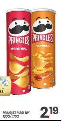 Eurospar PRINGLES vari tipi offerta