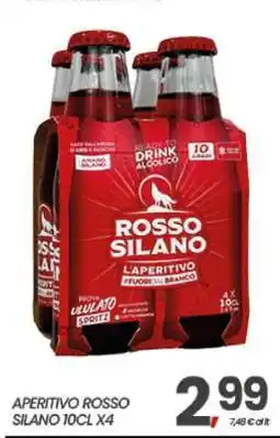 Eurospar APERITIVO ROSSO SILANO 10CL X4 offerta