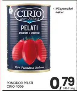 Eurospar POMODORI PELATI CIRIO 400G offerta