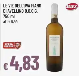 Famila Superstore Le vie dell'uva fiano di avellino d.o.c.g. offerta