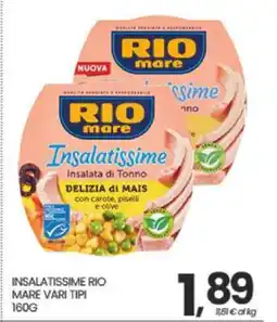 Eurospar INSALATISSIME RIO MARE VARI TIPI offerta