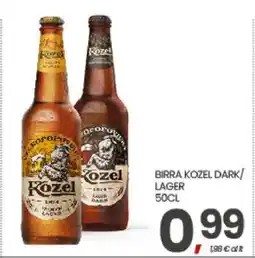 Eurospar BIRRA KOZEL DARK/LAGER offerta