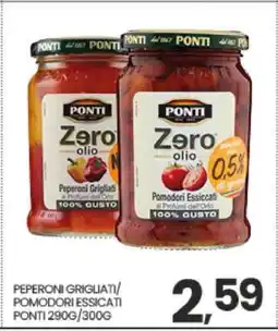 Eurospar PEPERONI GRIGLIATI/POMODORI ESSICCATI offerta