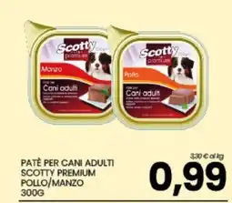 Eurospar PATÈ PER CANI ADULTI offerta