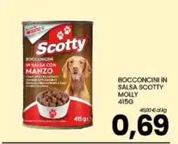 Eurospar BOCCONCINI IN SALSA SCOTTY MOLLY 415G offerta
