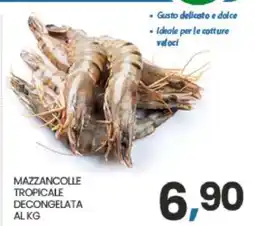 Eurospar MAZZANCOLLE TROPICALE DECONGELATA AL KG offerta