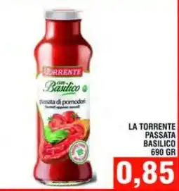 Bitar La Torrente passata basilico offerta