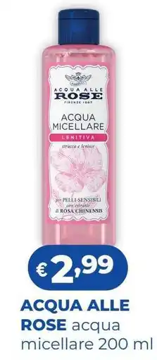 Acqua & Sapone ACQUA ALLE ROSE acqua micellare 200 ml offerta