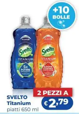 Acqua & Sapone SVELTO Titanium offerta