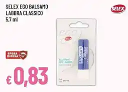 Famila Superstore Selex ego balsamo labbra classico offerta