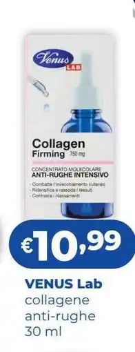 Acqua & Sapone VENUS Lab collagene anti-rughe 30 ml offerta