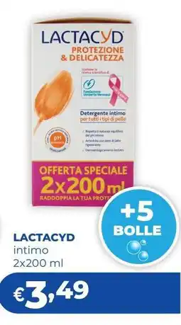 Acqua & Sapone LACTACYD intimo 2x200 ml offerta