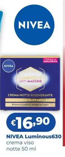 Acqua & Sapone NIVEA Luminous630 offerta