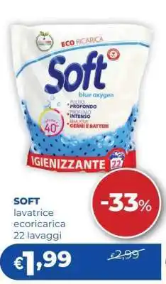 Acqua & Sapone SOFT lavatrice ecoricarica 22 lavaggi offerta