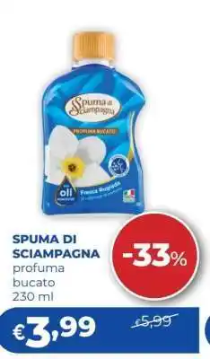 Acqua & Sapone SPUMA DI SCIAMPAGNA offerta