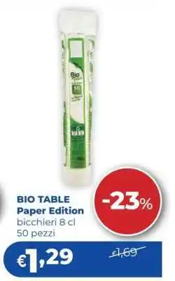 Acqua & Sapone BIO TABLE Paper Edition offerta