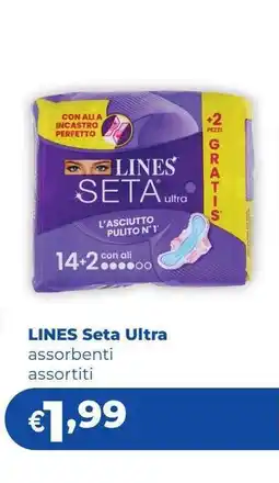 Acqua & Sapone LINES SETA ULTRA offerta