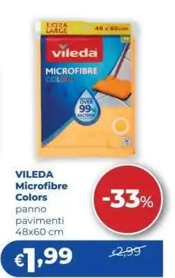 Acqua & Sapone VILEDA Microfibre Colors offerta