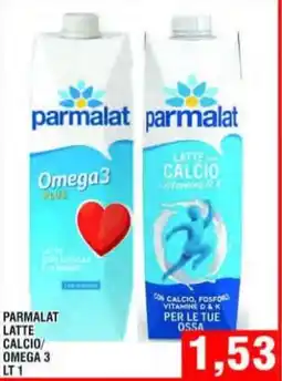 Bitar Parmalat latte calcio/omega 3 offerta