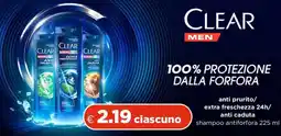 Acqua & Sapone CLEAR MEN Shampoo offerta