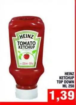 Bitar Heinz ketchup top down offerta